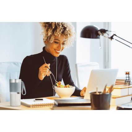 Tefal - Smoothie blender BLENDFORCE 50W/5V 1200 mAh mint zelena