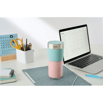 Tefal - Smoothie blender BLENDFORCE 50W/5V 1200 mAh mint zelena