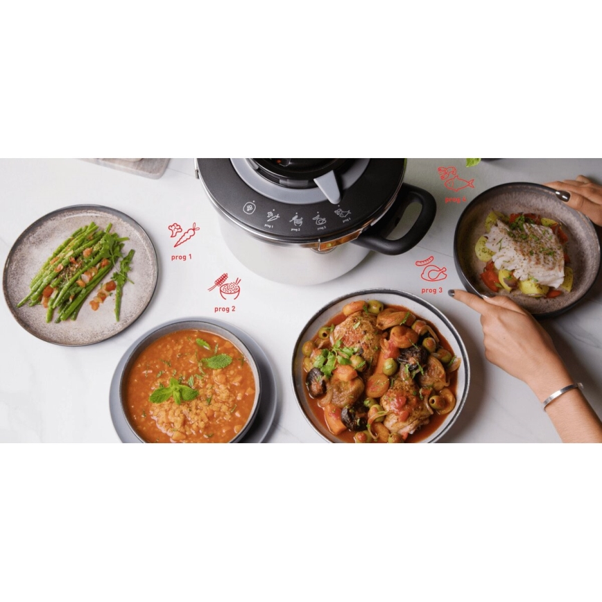 Tefal - CLIPSO+ CHEF ekspres lonac 8 l, nerđajući čelik