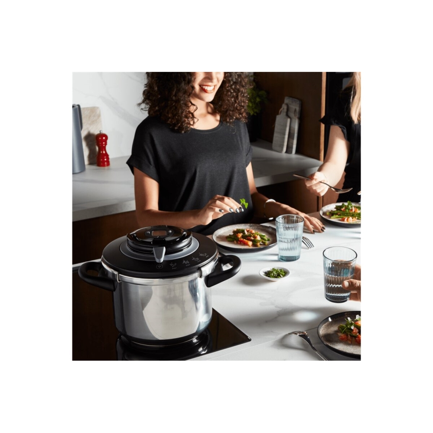 Tefal - CLIPSO+ CHEF ekspres lonac 8 l, nerđajući čelik