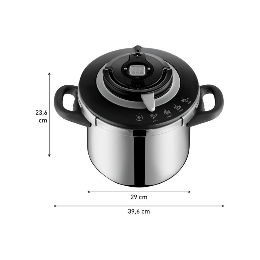 Tefal - CLIPSO+ CHEF ekspres lonac 8 l, nerđajući čelik