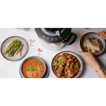 Tefal - Ekspres lonac 6 l CLIPSO+ CHEF od nerđajućeg čelika