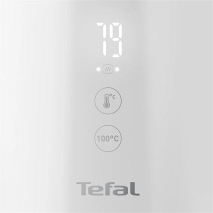 Tefal - Električna kuvala za vodu SENSE 1,5 l 1800 W/230 V bela