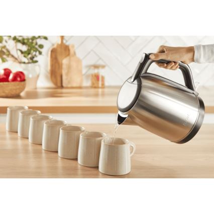 Tefal - Električno kuvalo za vodu SUBITO 1,7l 2400W/230V inox/crna