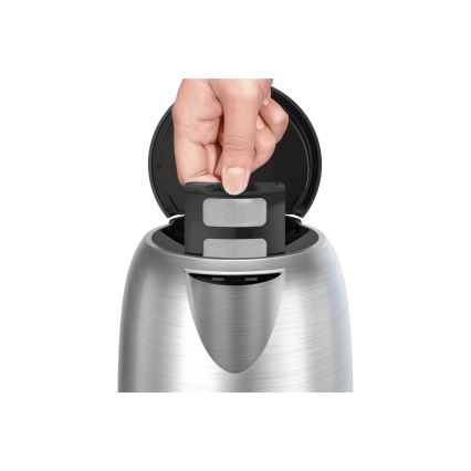 Tefal - Električno kuvalo za vodu SUBITO 1,7l 2400W/230V inox/crna