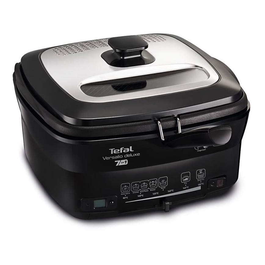 Tefal - Friteza 2 l VERSALION DE LUXE 7 u 1 1600W/230V crna