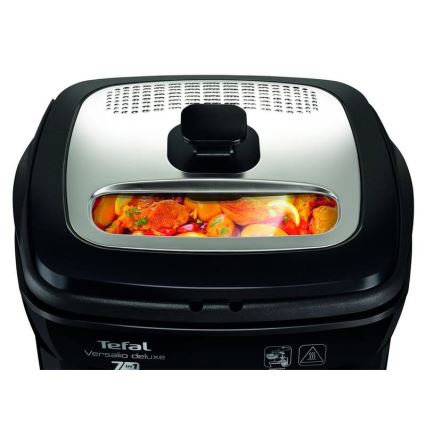 Tefal - Friteza 2 l VERSALION DE LUXE 7 u 1 1600W/230V crna