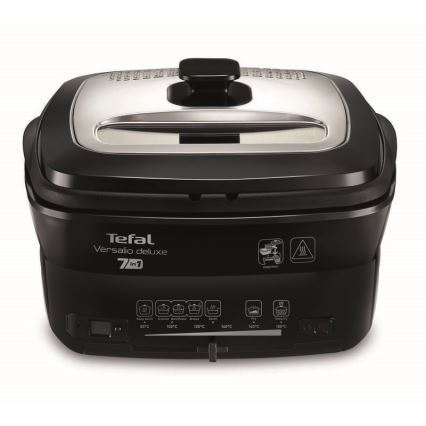 Tefal - Friteza 2 l VERSALION DE LUXE 7 u 1 1600W/230V crna