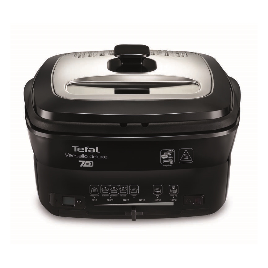 Tefal - Friteza 2 l VERSALION DE LUXE 7 u 1 1600W/230V crna