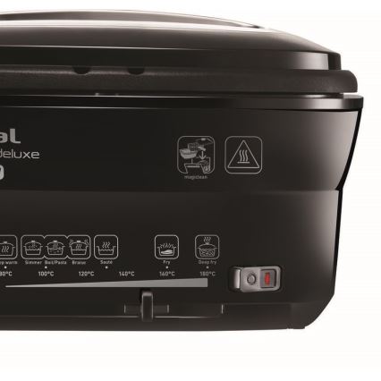 Tefal - Friteza 2 l VERSALION DE LUXE 7 u 1 1600W/230V crna