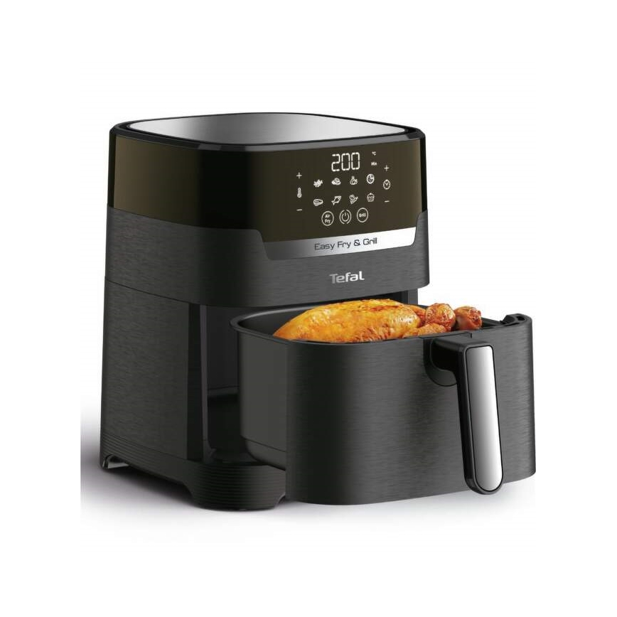 Tefal - Friteza na vrući vazduh 4,2 l EASY FRY&GRILL 2 u 1 1550W/230V crna