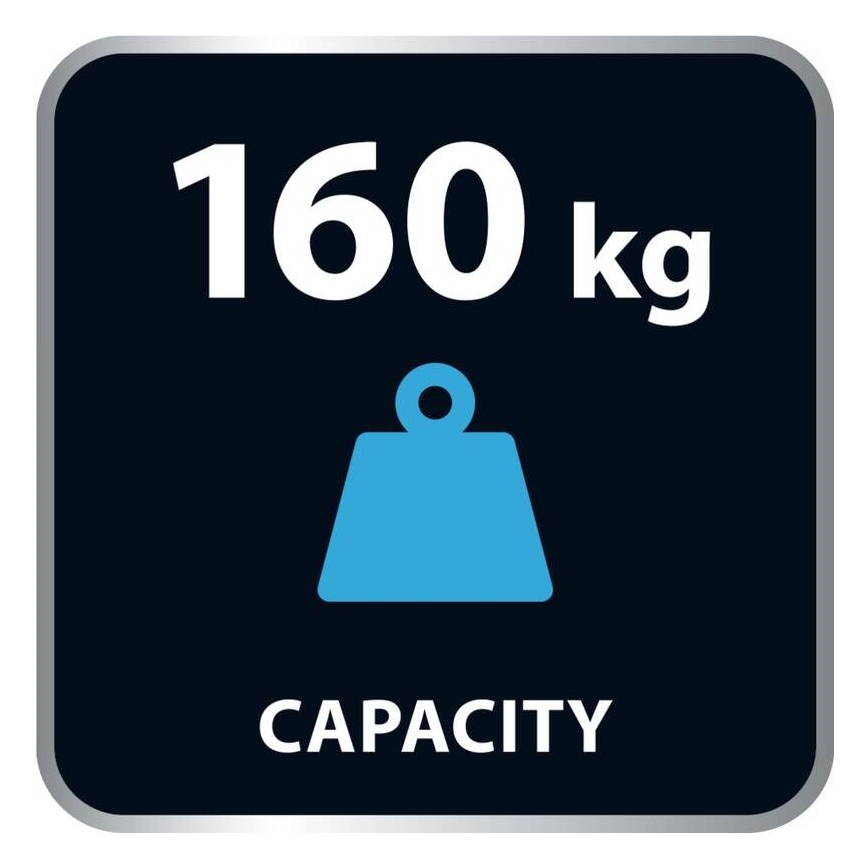 Tefal - Lična vaga CLASSIC 2xAAA siva