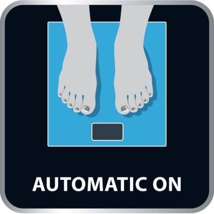 Tefal - Lična vaga CLASSIC 2xAAA siva