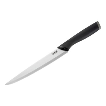 Tefal - Nož za porciju COMFORT 20 cm od nerđajućeg čelika, sjajni hrom/crna
