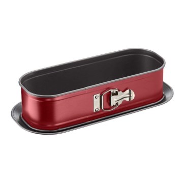 Tefal - Podesiva forma za biskupski hleb DELIBAKE 30x11 cm crvena