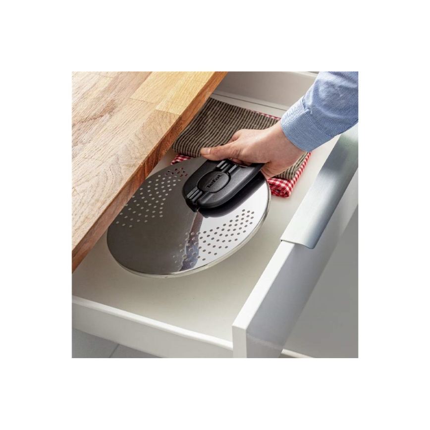 Tefal - Poklopac za ceđenje INGENIO, od nerđajućeg čelika
