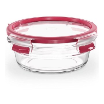 Tefal - Posuda za hranu 0,6 l MSEAL GLASS crvena/staklo