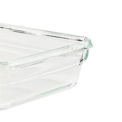 Tefal - Posuda za hranu 1,1 l MSEAL GLASS crvena/staklo