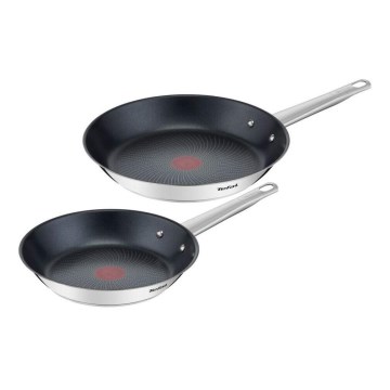 Tefal - Set 2 tiganja COOK EAT 24/28 cm
