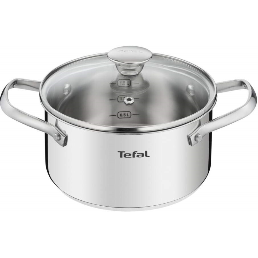 Tefal - Set lonaca 10 kom COOK EAT, nerđajući čelik
