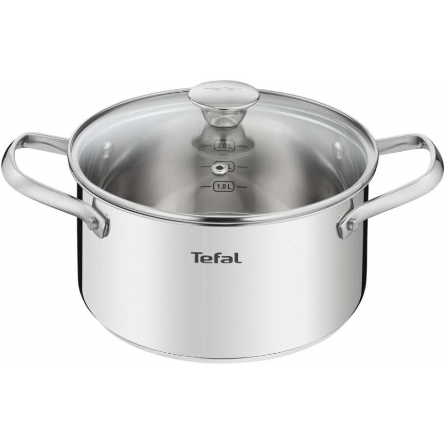 Tefal - Set lonaca 10 kom COOK EAT, nerđajući čelik