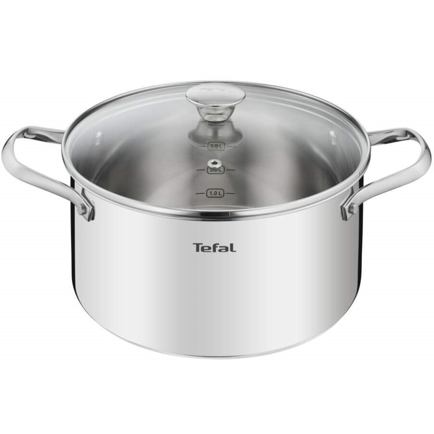 Tefal - Set lonaca 10 kom COOK EAT, nerđajući čelik
