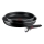 Tefal - Set od 3 tiganja INGENIO EASY COOK & CLEAN BLACK