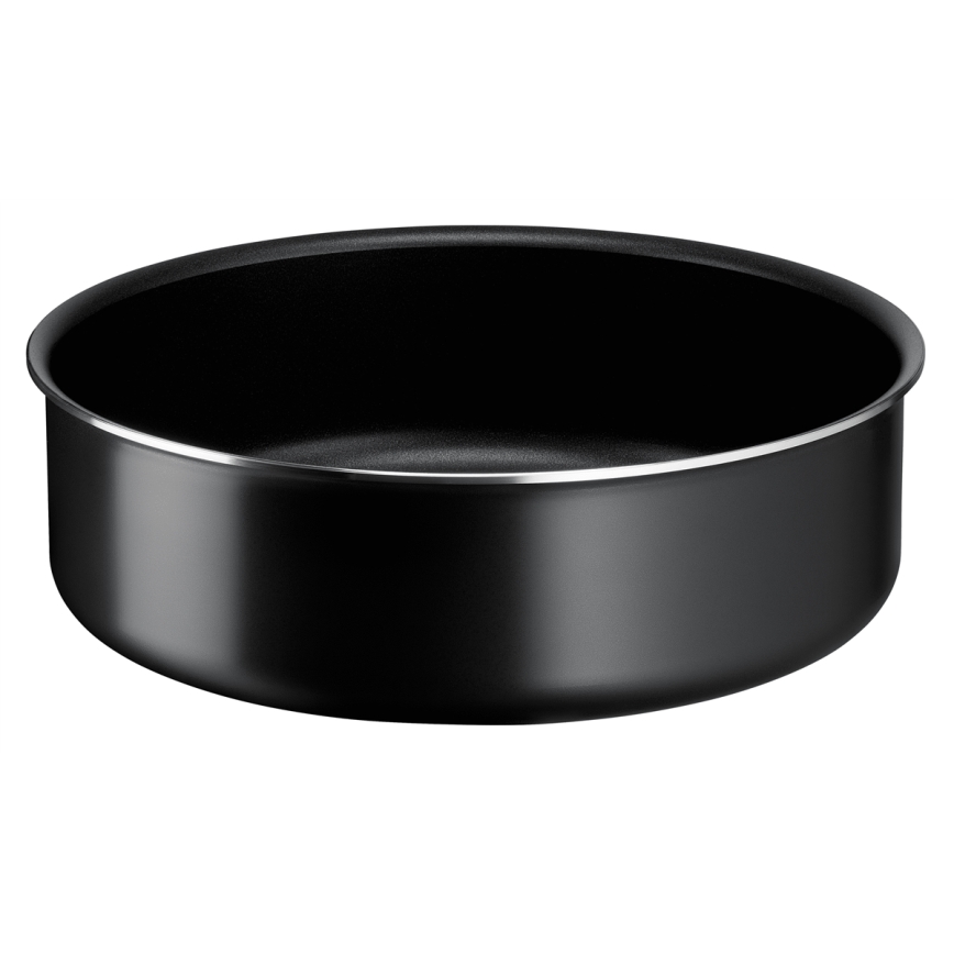 Tefal - Set od 3 tiganja INGENIO EASY COOK & CLEAN, crne boje