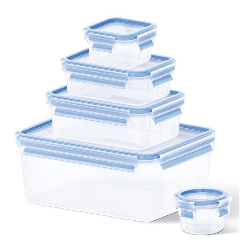 Tefal - Set posuda za hranu MASTER SEAL FRESH, 5 kom., plava