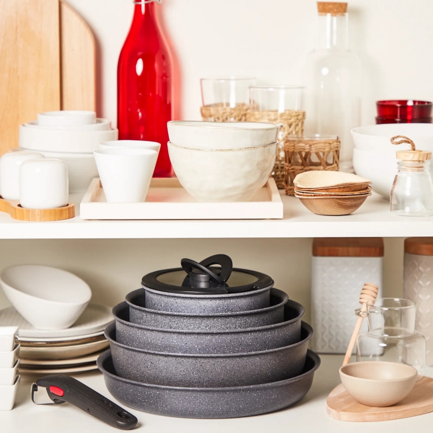 Tefal - Set posuđa 7 delova INGENIO NATURAL FORCE