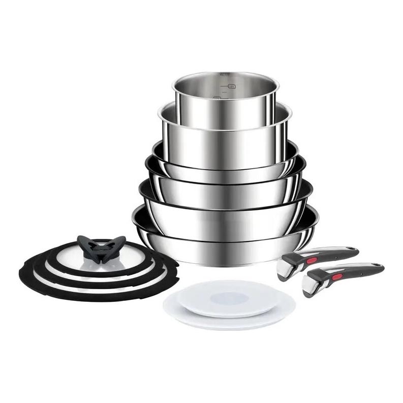 Tefal - Set posuđa od 13 delova INGENIO PREFERENCE ON, nerđajući čelik