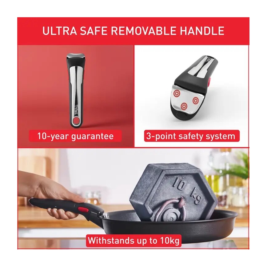 Tefal - Set posuđa od 13 delova INGENIO PREFERENCE ON, nerđajući čelik