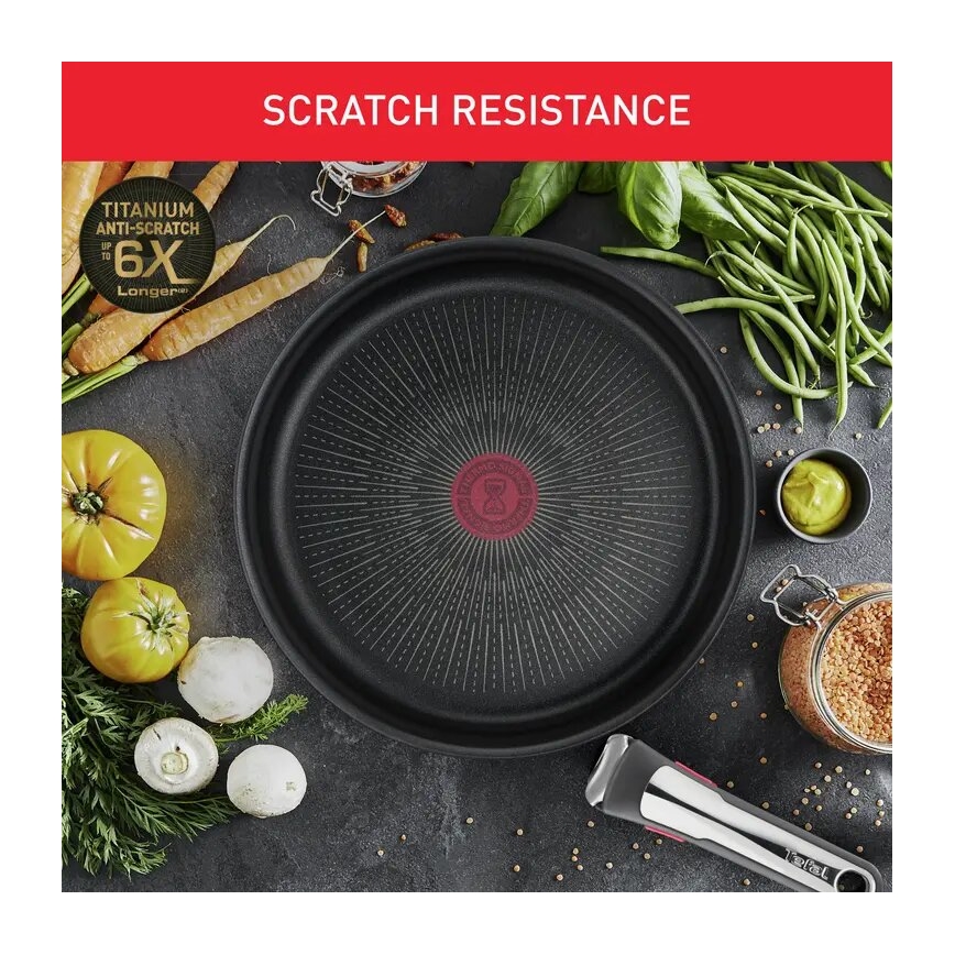 Tefal - Set posuđa od 13 delova INGENIO PREFERENCE ON, nerđajući čelik