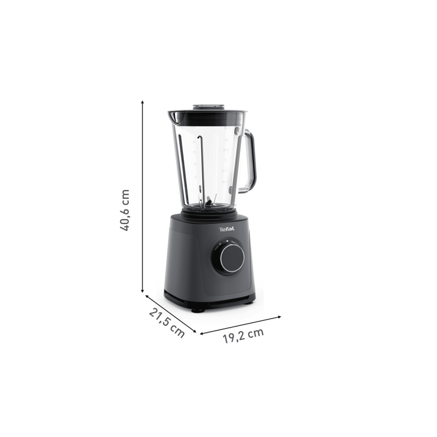 Tefal - Stoni blender 2 l PERFECTMIX+ 1200W/230V crna