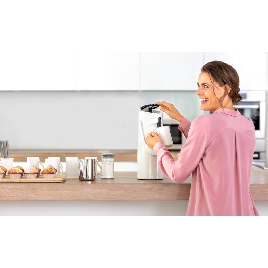 Tefal - Termo kuvalo 1,9 l PONZA belo
