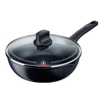 Tefal - Tiganj sa poklopcem BLACK STONE 26 cm