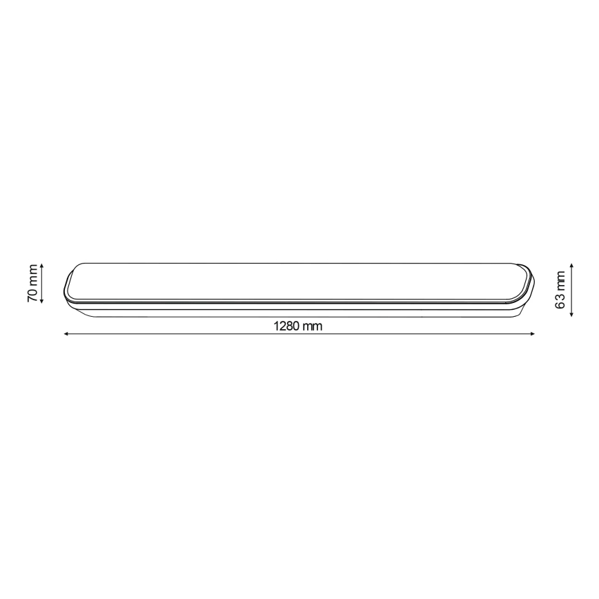 Tehnička fluorescentna svetiljka 1xG13/18W/230V IP65
