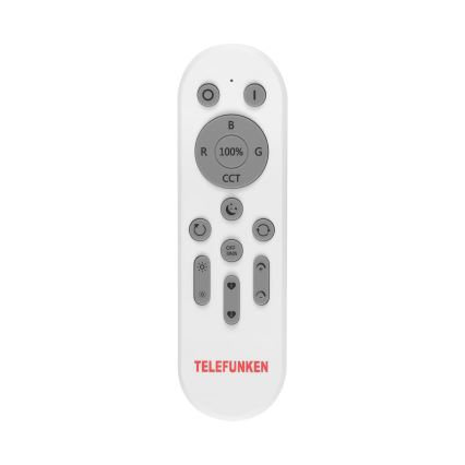 Telefunken 309602TF - LED RGBW prigušiva plafonska LED svetiljka LED/18W/230V 2700-6500K Wi-Fi Tuya