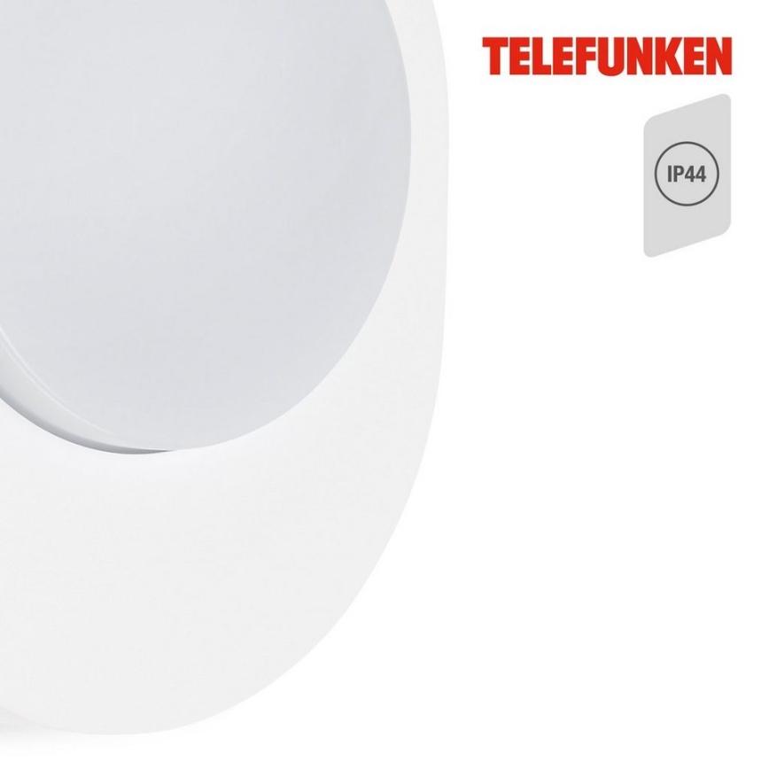 Telefunken 312006TF - LED spoljno zidno svetlo LED/8W/230V IP44 belo