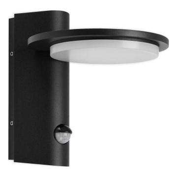 Telefunken 312505TF-LED Spoljašnje zidno svetlo sa senzorom, LED/10W/230V, IP44, crno