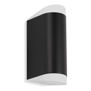 Telefunken 314905TF - LED spoljašnja zidna lampa 2xGU10/5W/230V IP44 crna