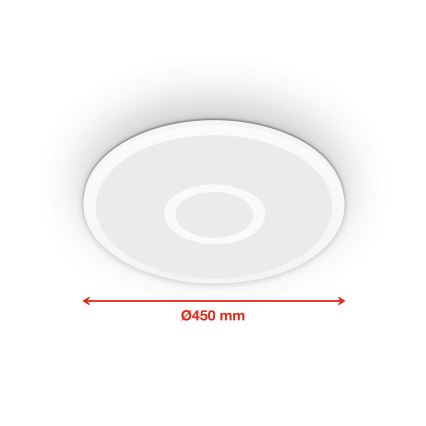 Telefunken 319306TF - LED RGBW prigušiva svetiljka LED/22W/230V 2700-6500K + daljinski upravljač