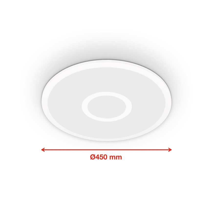 Telefunken 319306TF - LED RGBW prigušiva svetiljka LED/22W/230V 2700-6500K + daljinski upravljač