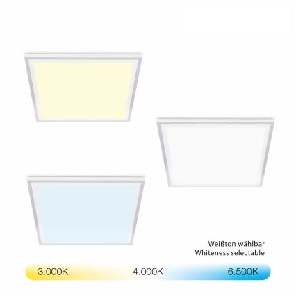 Telefunken 321206TF - LED RGBW prigušiva plafonsko svetlo LED/18W/230V 3000-6500K + daljinski upravljač