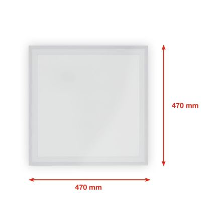 Telefunken 321206TF - LED RGBW prigušiva plafonsko svetlo LED/18W/230V 3000-6500K + daljinski upravljač