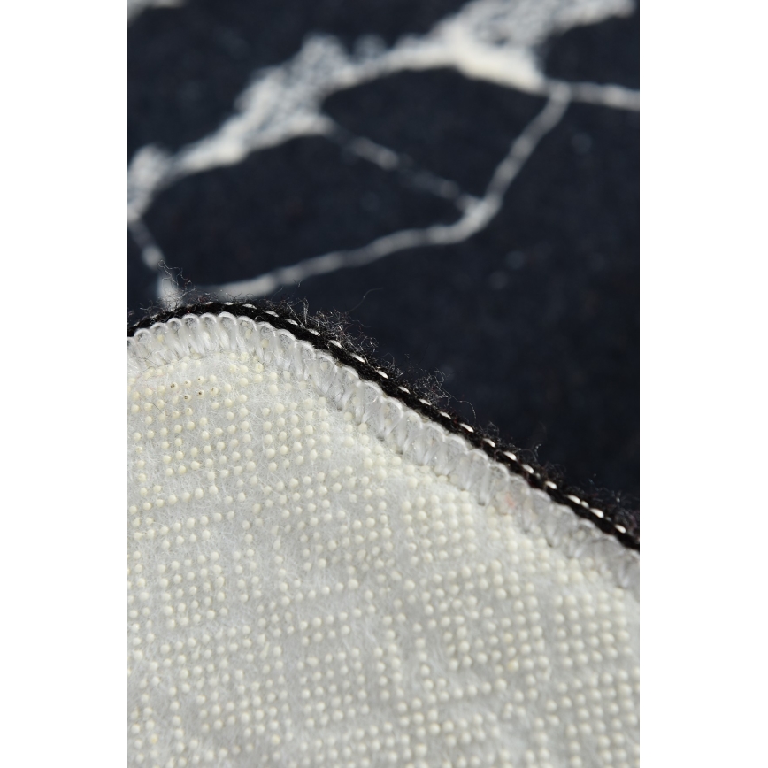Tepih za kupatilo MARBLE 40x60 cm crno