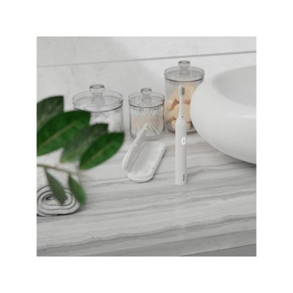 TESLA Smart - Pametna sonična četkica za zube TS200 DELUXE bela