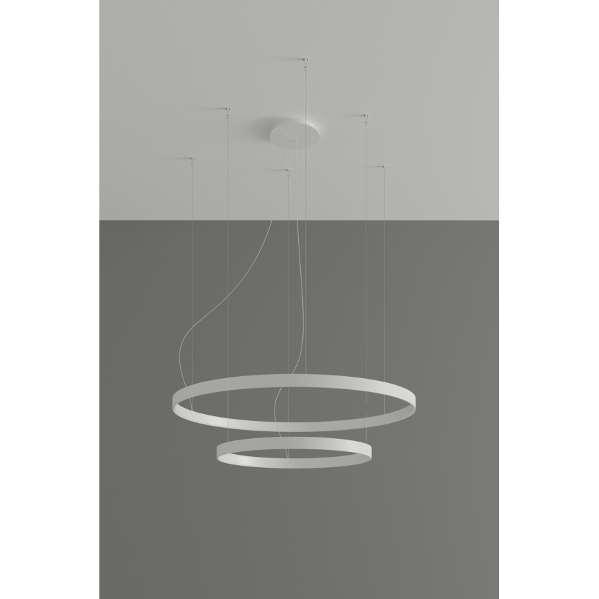 Thoro TH.178 - LED luster na sajli RIO LED/80W/230V CRI 95 4000K bela