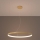 Thoro TH.216 - LED luster na sajli RIO LED/30W/230V CRI 90 3000K prečnik 55 cm zlatna
