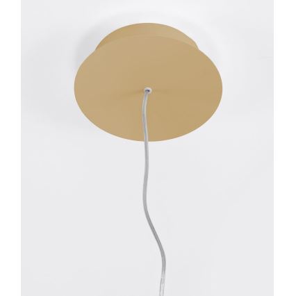 Thoro TH.216 - LED luster na sajli RIO LED/30W/230V CRI 90 3000K prečnik 55 cm zlatna